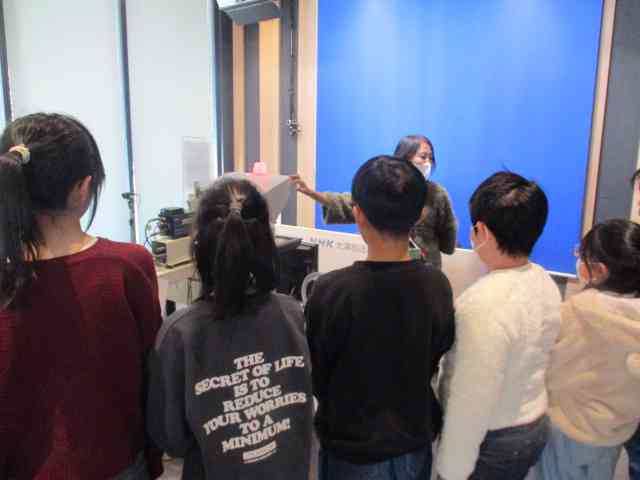 1205　5年校外学習　NHK