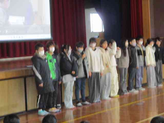 1223　全校集会委員会発表