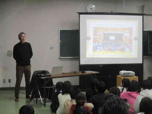 0219　6年生　大澤会長講話