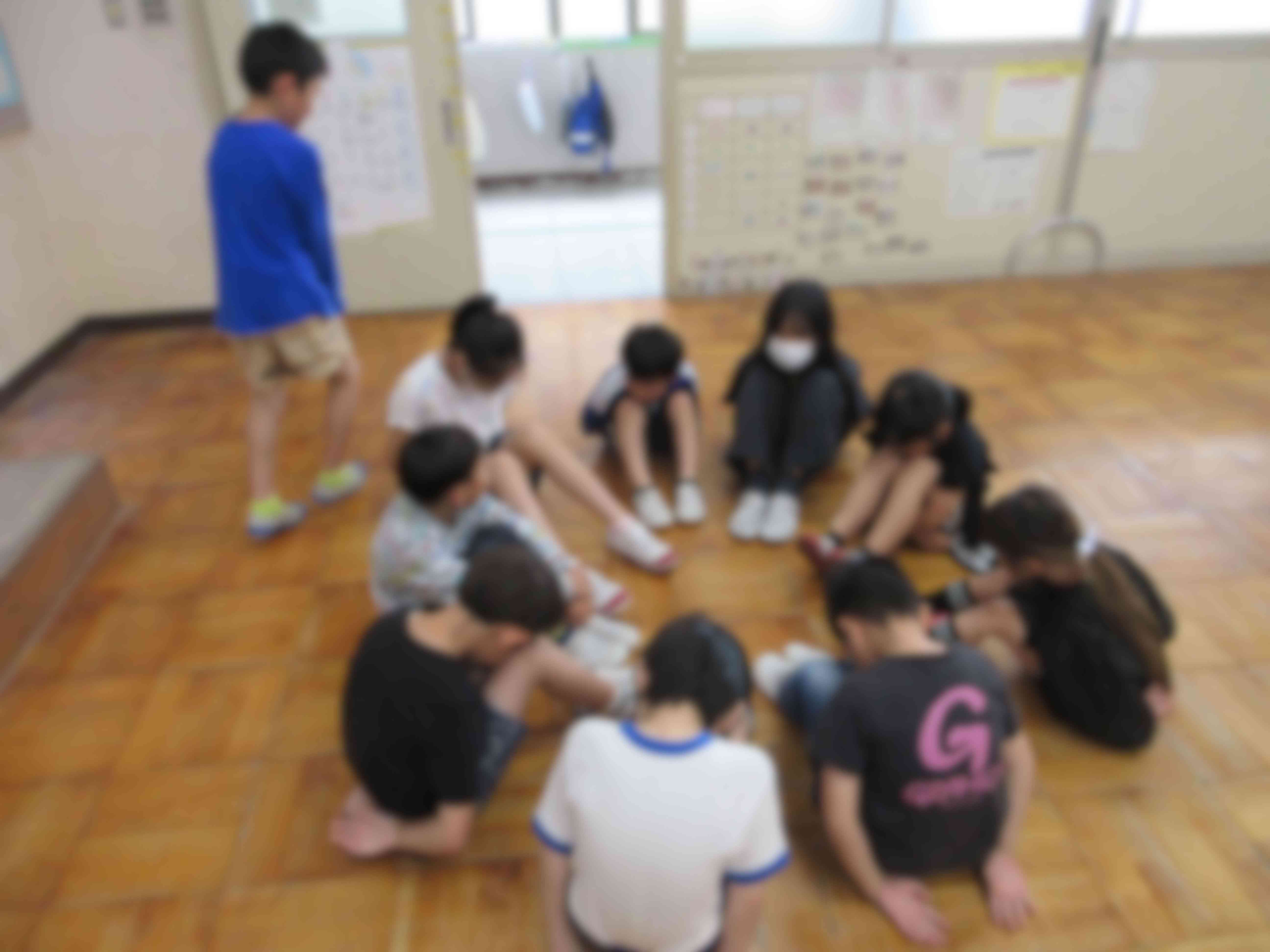 １年生との交流①