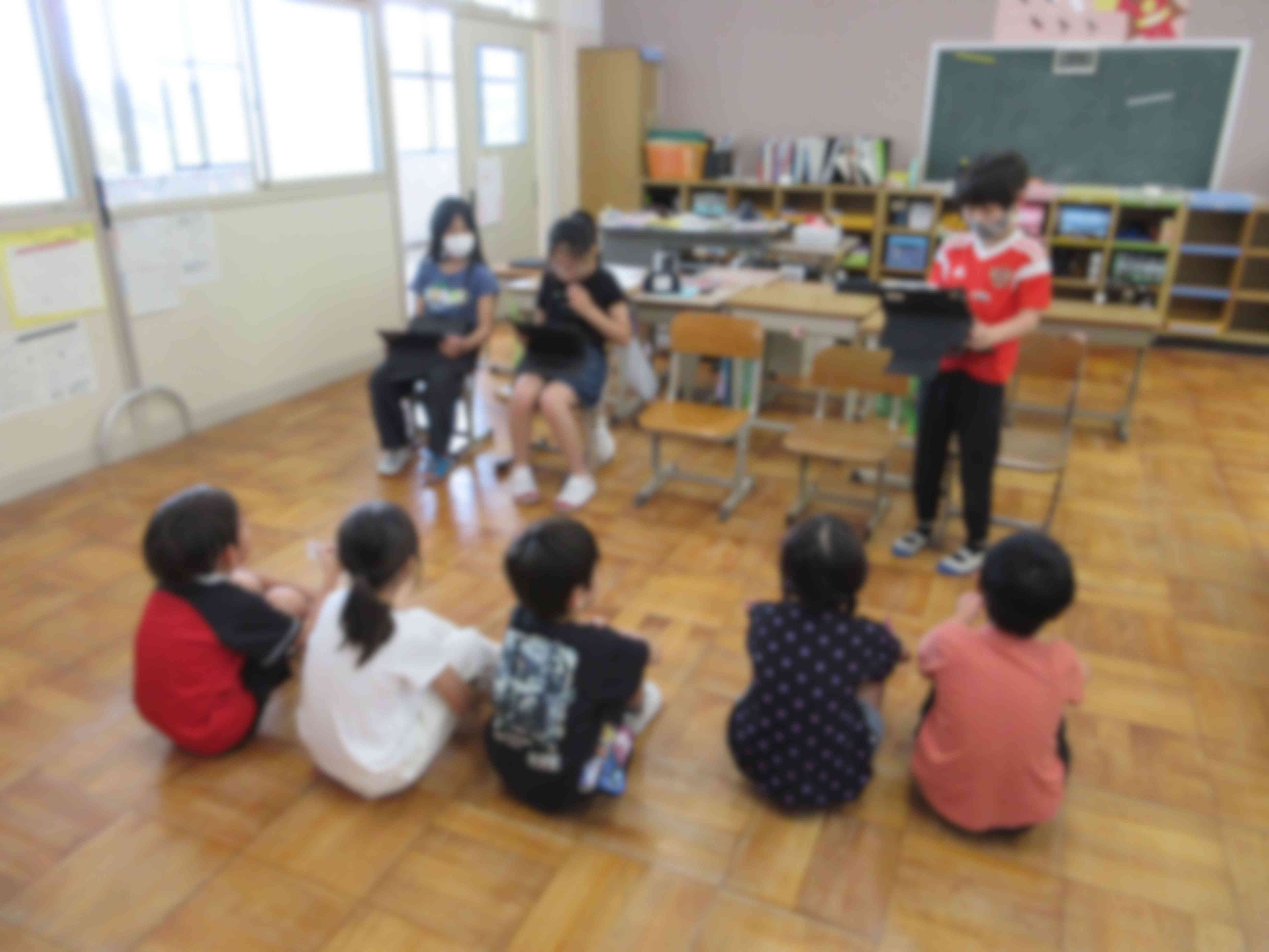 １年生との交流②