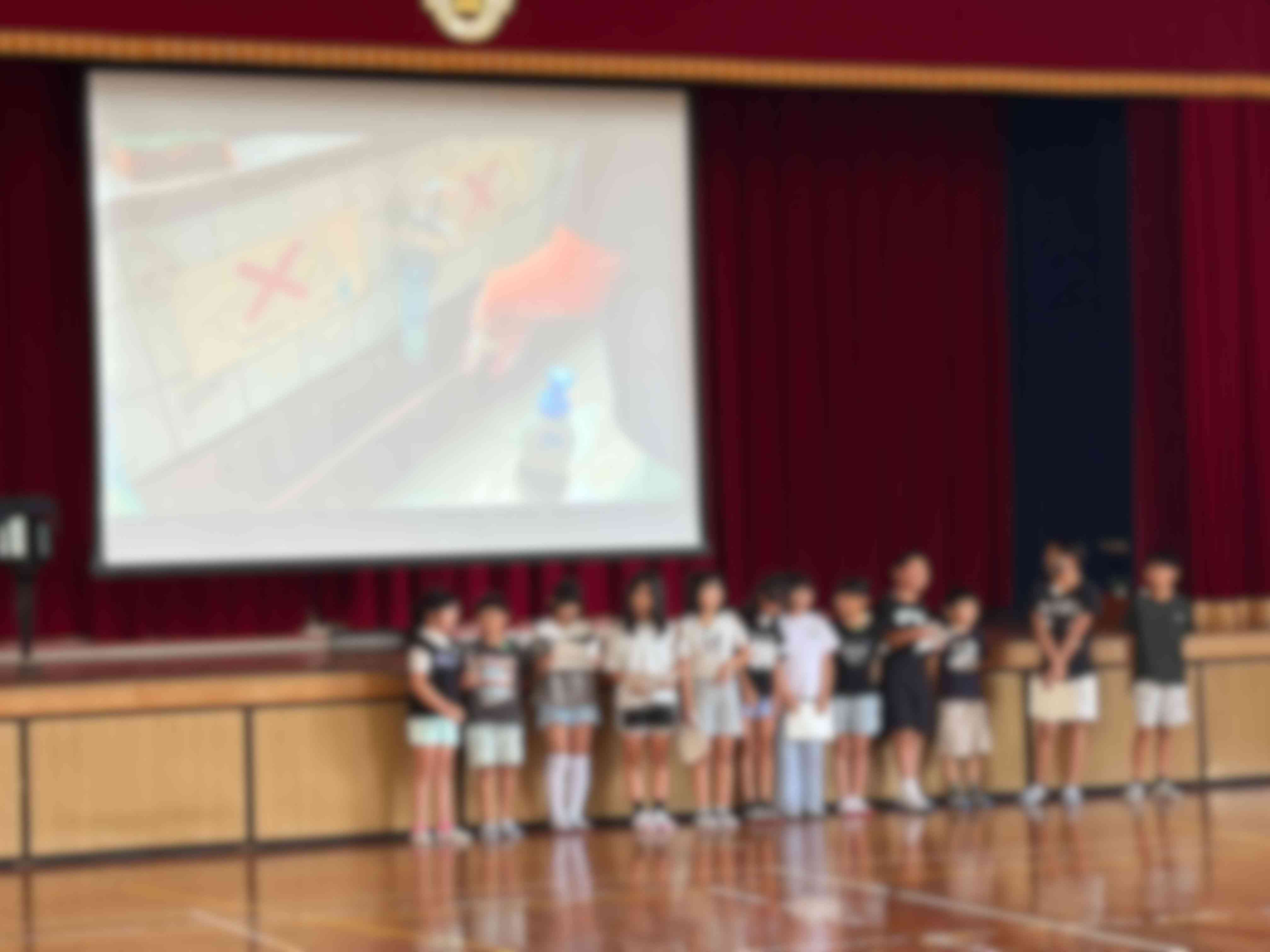 夏休み前児童集会